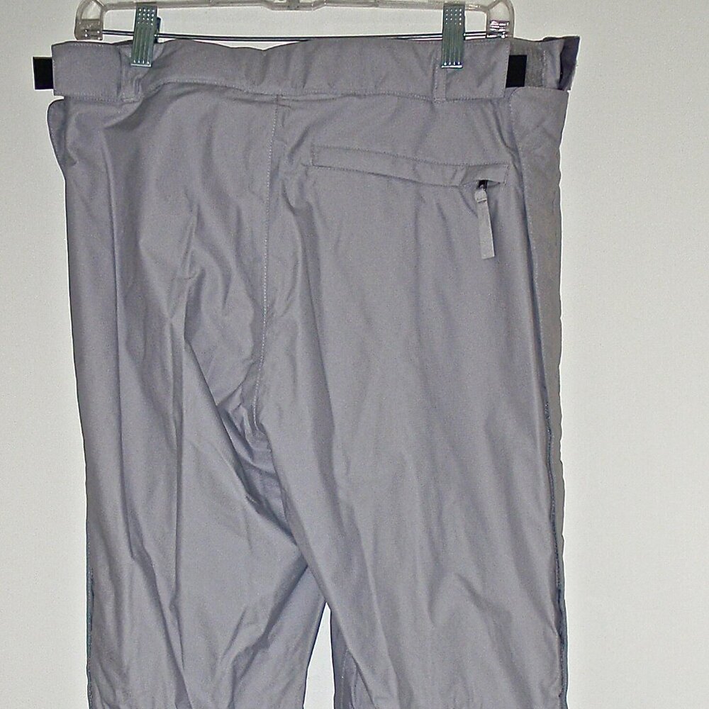 NORTH FACE WOMEN'S HYVENT GREY INSULATED SKI PANTS, DETACHABLE SUSPENDERS SIZE M - Picture 10 of 16